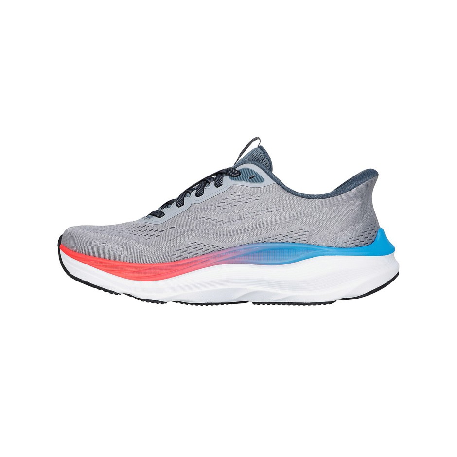 Ανδρικά Παπούτσια για Τρέξιμο Γκρι - Skechers Slip-ins: Max Run