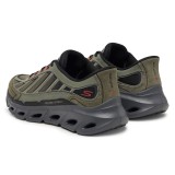 Ανδρικά Παπούτσια για Τρέξιμο Λαδί - Skechers Relaxed Fit Glide-Step Fater Εικόνα 1