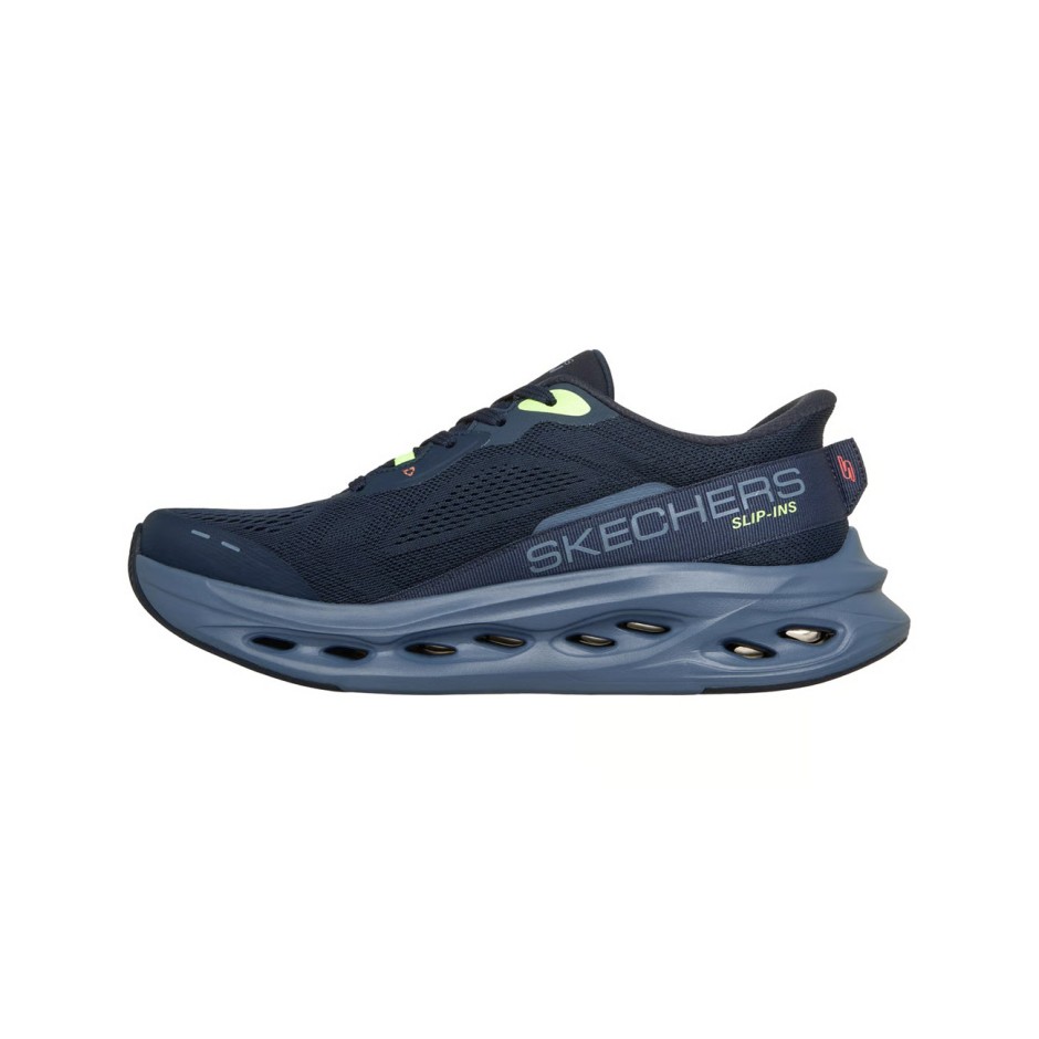Ανδρικά Παπούτσια για Τρέξιμο Μαύρα - Skechers Max Cushioning Glide-Step