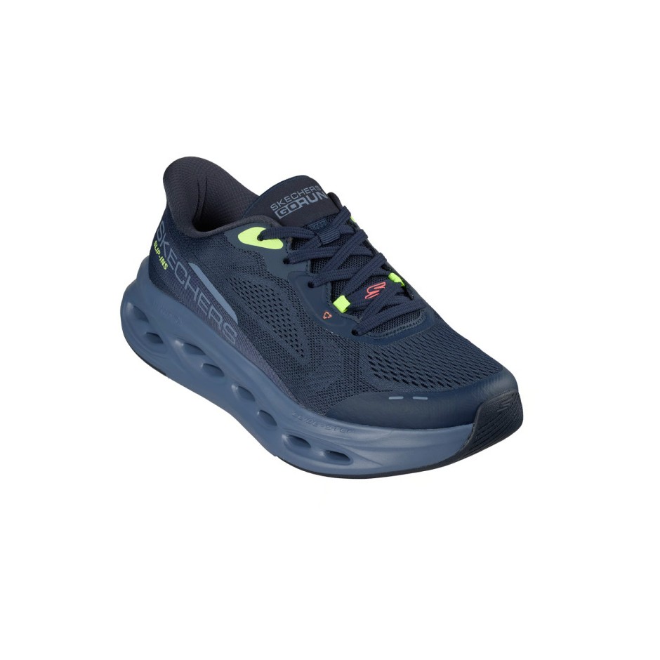 Ανδρικά Παπούτσια για Τρέξιμο Μαύρα - Skechers Max Cushioning Glide-Step