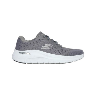 Ανδρικά Παπούτσια για Τρέξιμο Γκρι - Skechers Arch Fit