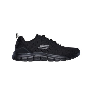 Ανδρικά Παπούτσια για Τρέξιμο Μαύρα - Skechers Track-Leshur