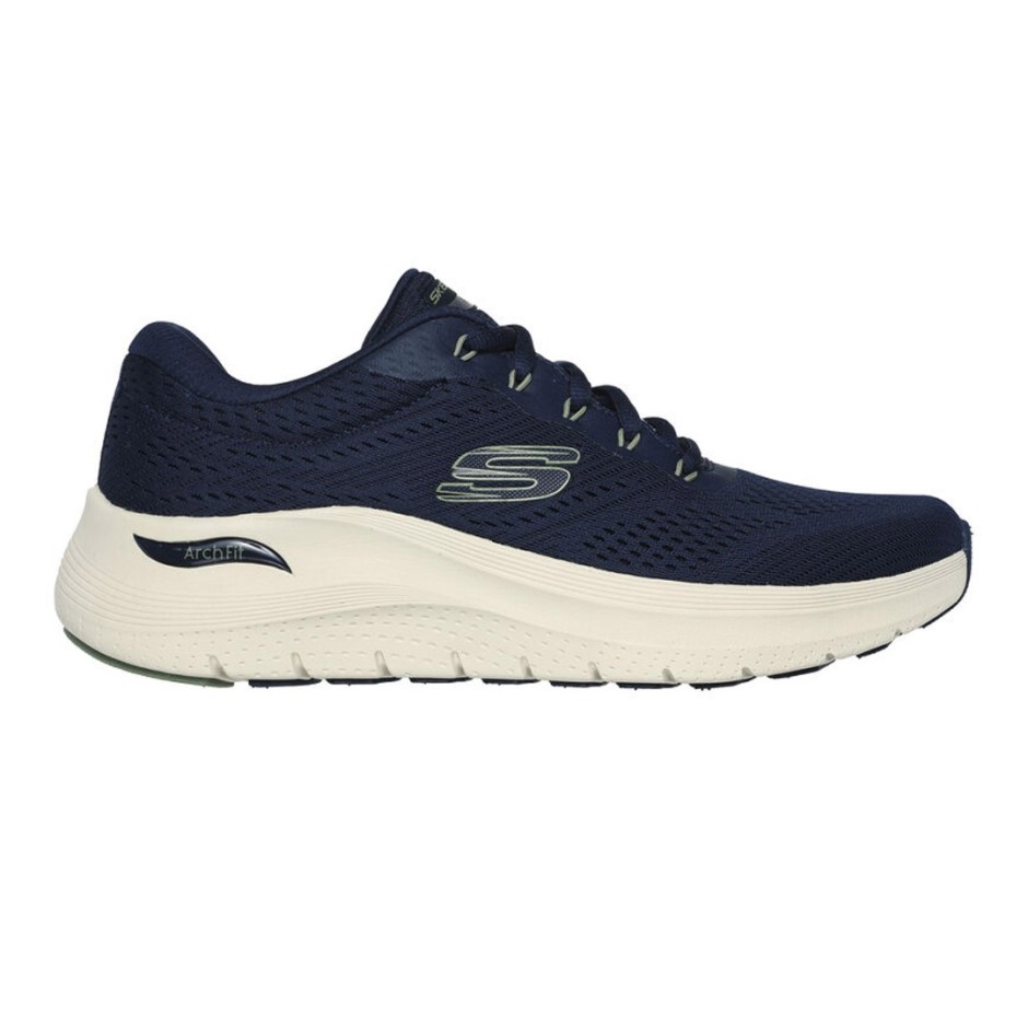 SKECHERS ARCH FIT ENGINEERED MESH LACE UP 232700-NVY Blue