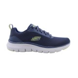 SKECHERS MESH LACE UP SNEAKER W 232822-NVLM Blue Image 