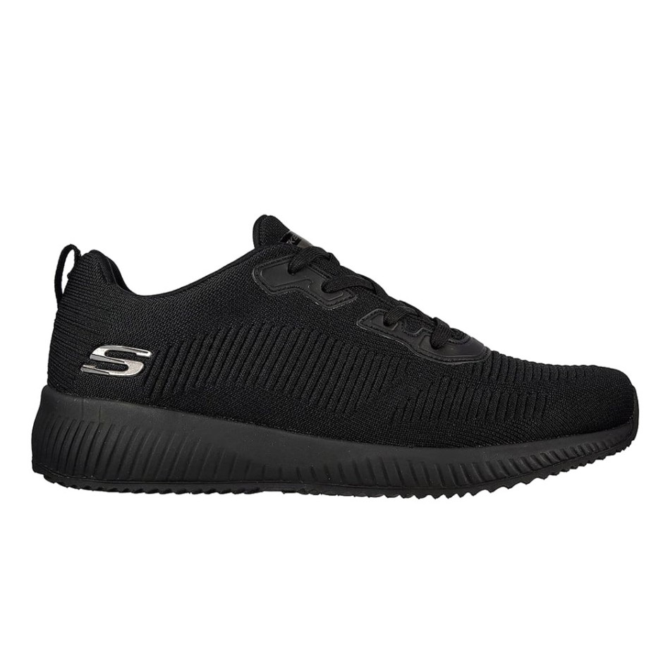Skechers Squad Μαύρο - Ανδρικά Παπούτσια για Τρέξιμο