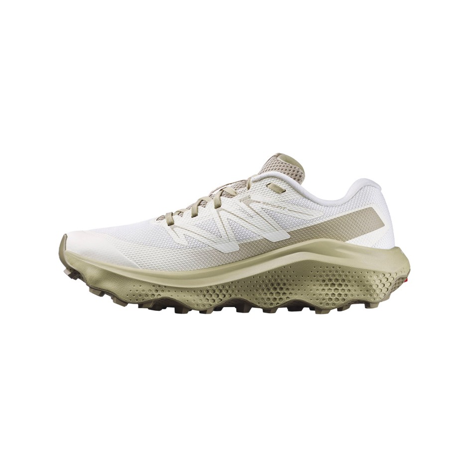 Ανδρικά Παπούτσια Trail Running Λευκά - Salomon Ultra Flow 2