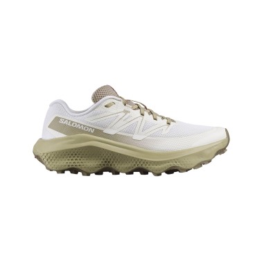 Ανδρικά Παπούτσια Trail Running Λευκά - Salomon Ultra Flow 2