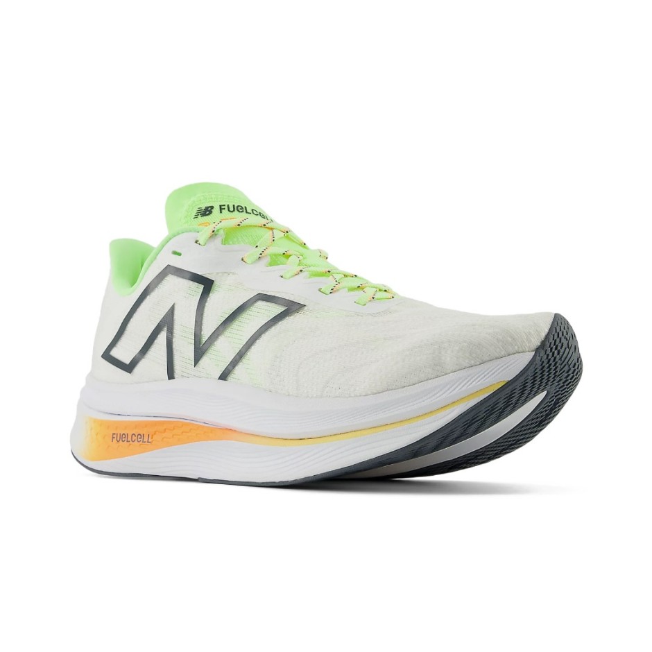 New Balance FuelCell SuperComp Trainer v2 Λευκό - Ανδρικά Παπούτσια για Τρέξιμο