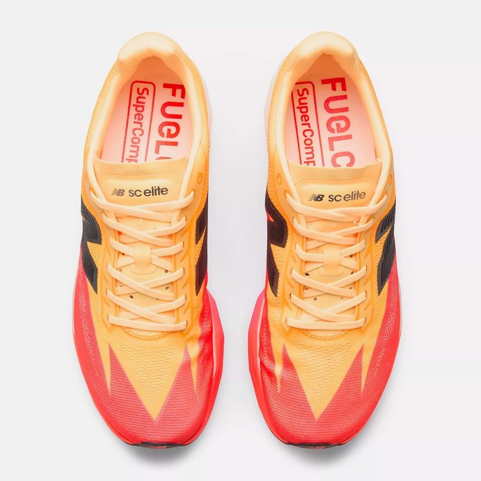Ανδρικά Παπούτσια για Τρέξιμο Πορτοκαλί - New Balance Fuelcell SupeComp Elite v5