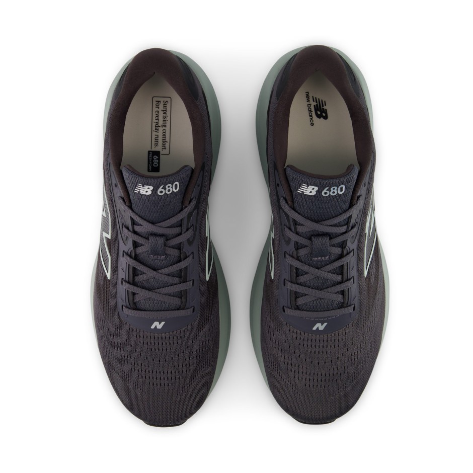 Ανδρικά Παπούτσια για Τρέξιμο Ανθρακί - New Balance Fresh Foam 680v9