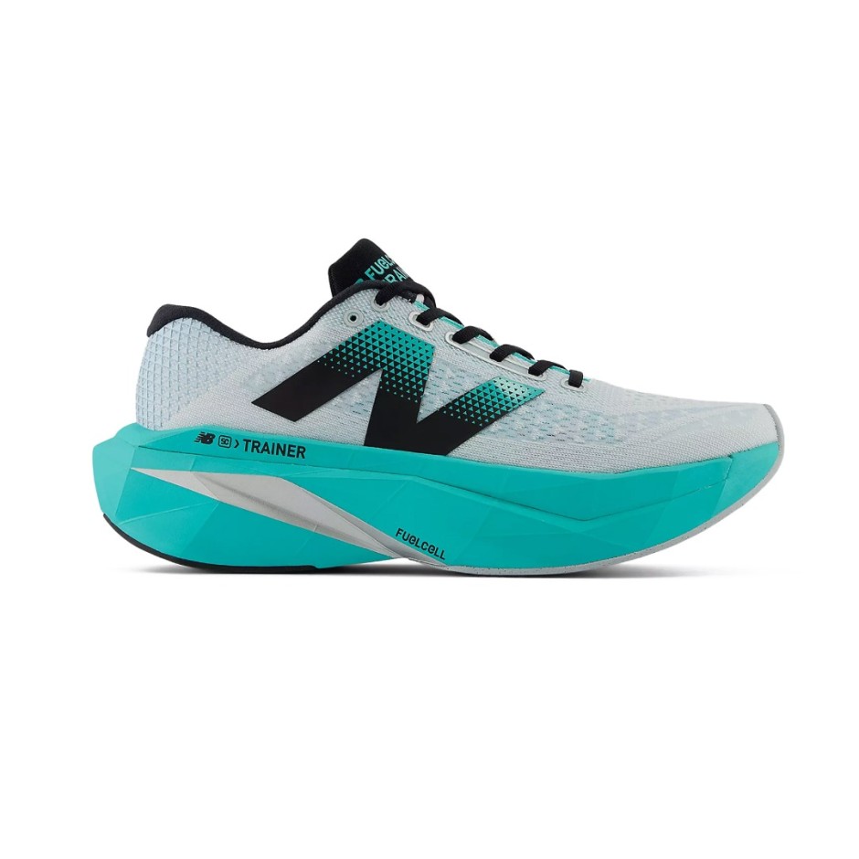 Ανδρικά Παπούτσια για Τρέξιμο Λευκά - New Balance FuelCell SuperComp Trainer v3