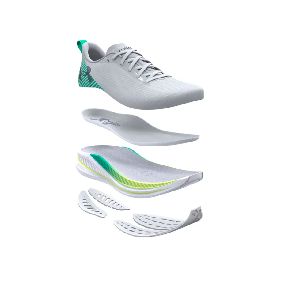 Men's Running Shoes Grey - Under Armour Velociti SPD