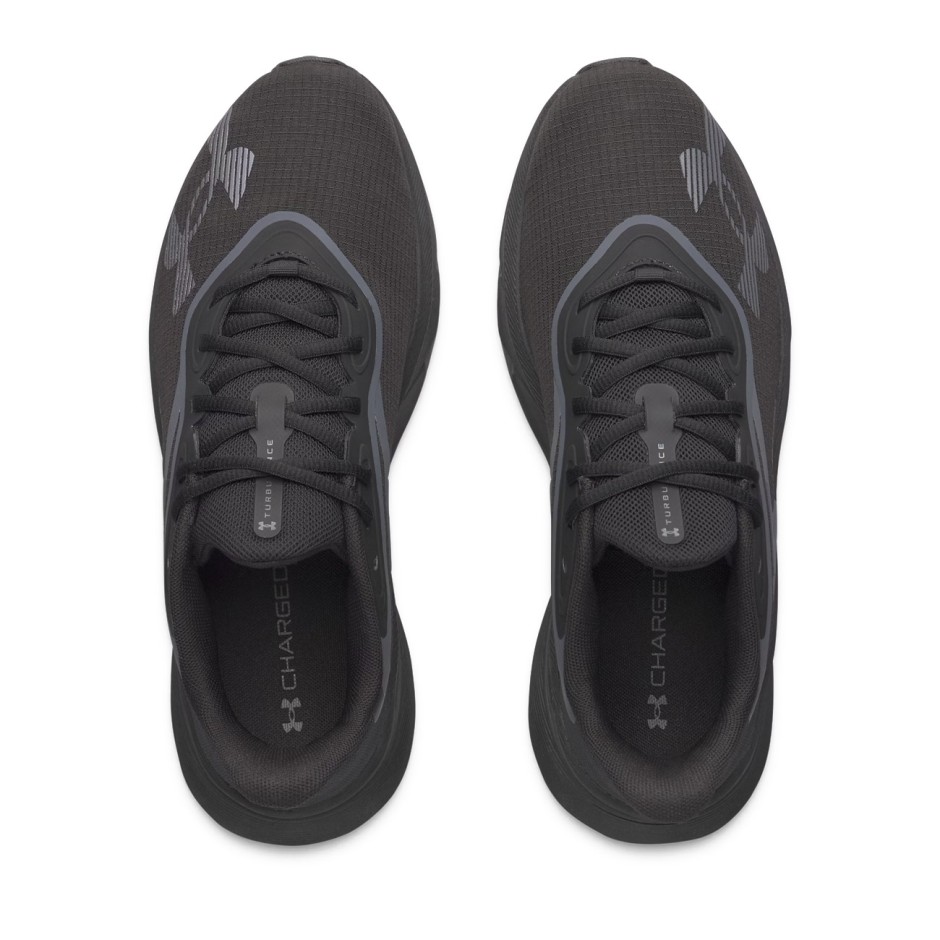 Men's Running Shoes Black - Under Armour Charged+ Turbulence 3