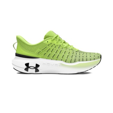 Ανδρικά Παπούτσια για Τρέξιμο Λαχανί - Under Armour Infinite Elite