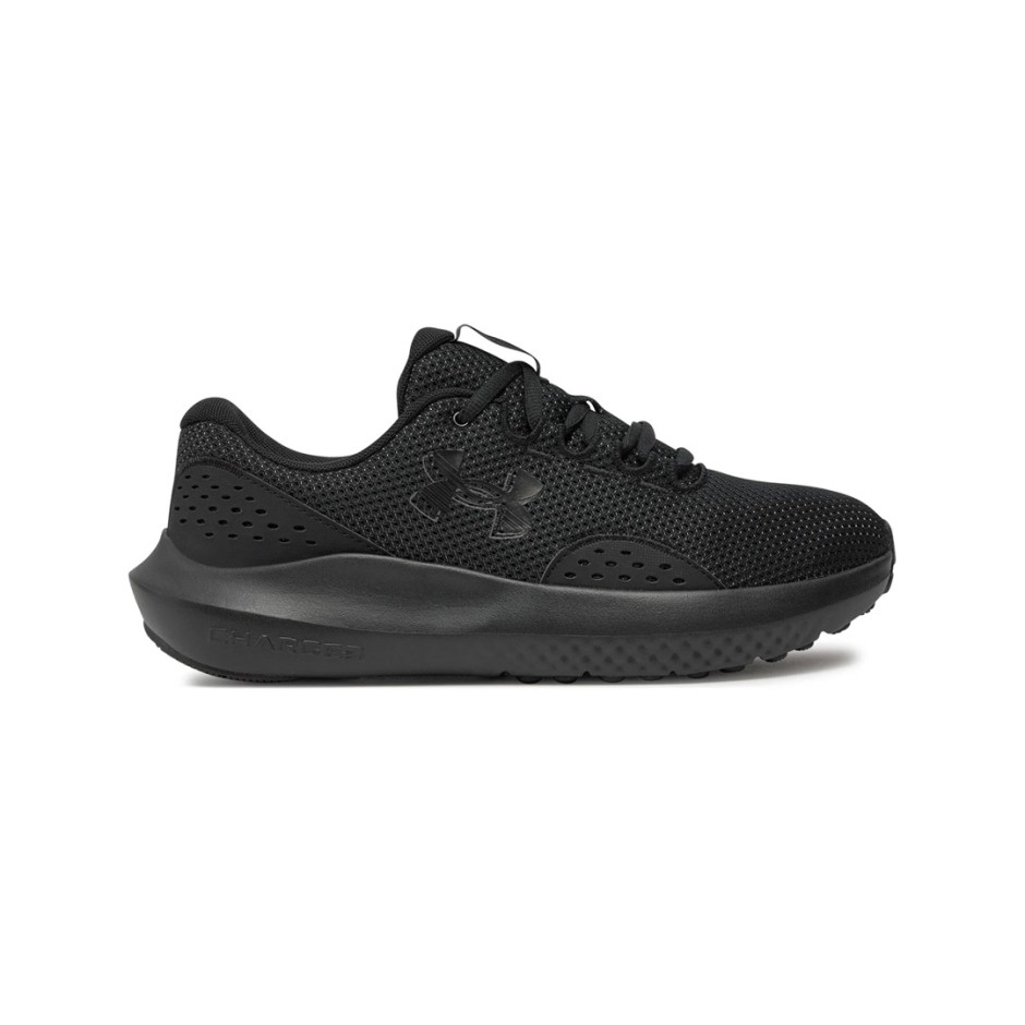 Ανδρικά Παπούτσια για Τρέξιμο Μαύρα - Under Armour Charged Surge 4 