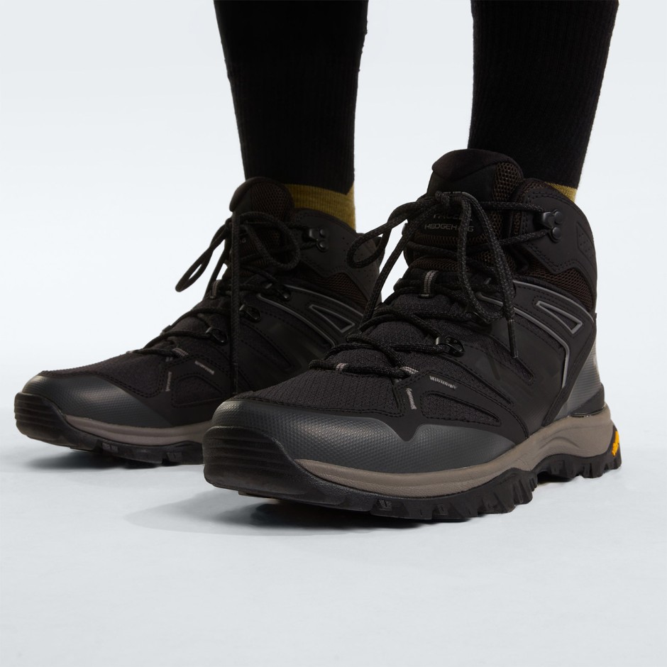 Ανδρικά Ορειβατικά Παπούτσια Μαύρα - The North Face Hedgehog Mid GORE-TEX®