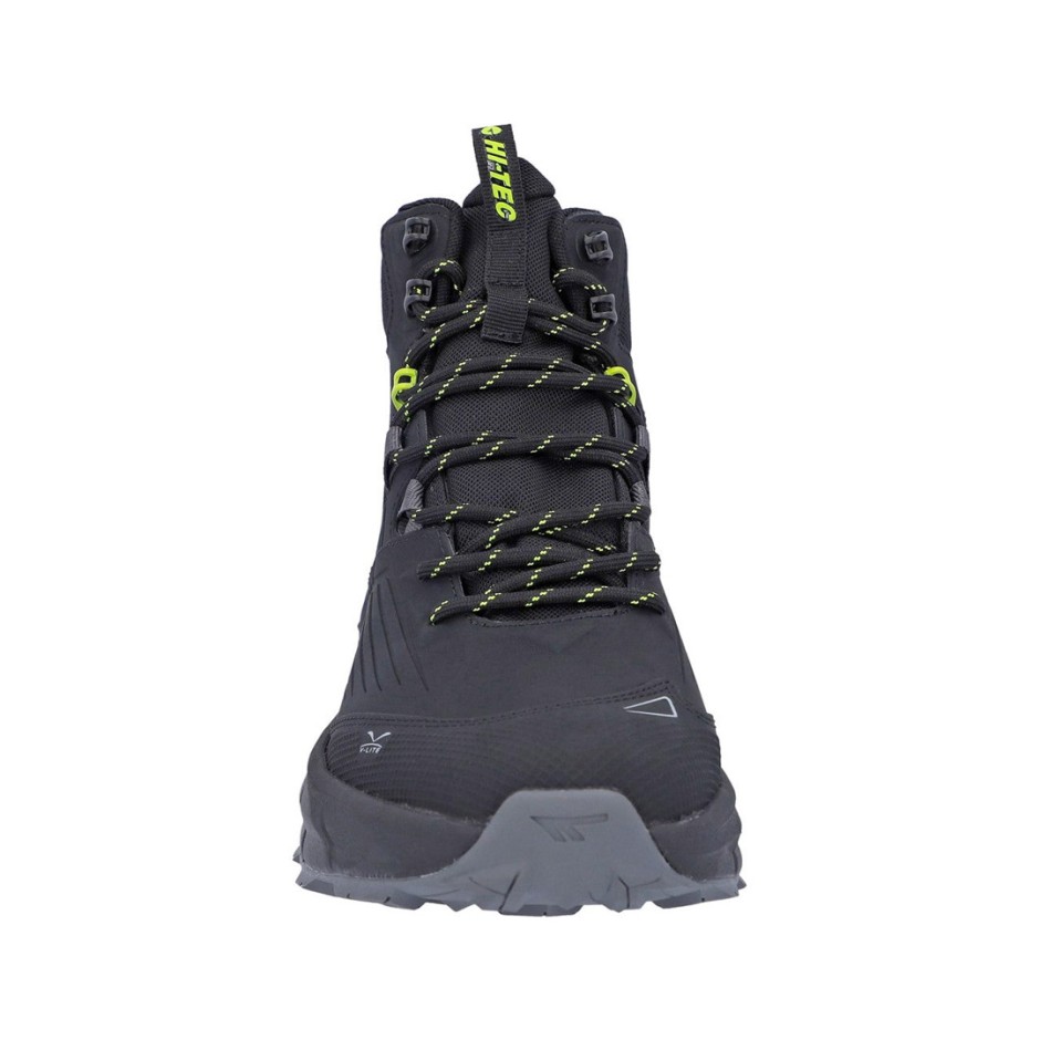 Ανδρικά Ορειβατικά Παπούτσια Μαύρα - Hitec Fuse Trek Mid Waterproof