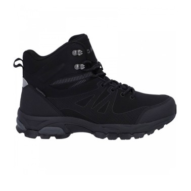 Ανδρικά Ορειβατικά Παπούτσια Μαύρα - Hitec Jackdaw Mid Waterproof