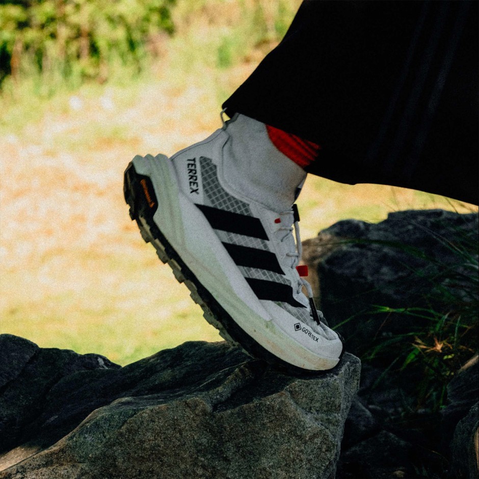 Men's Hiking Shoes White - adidas Performance Terrex Freehiker 3 Ultra GORE-TEX