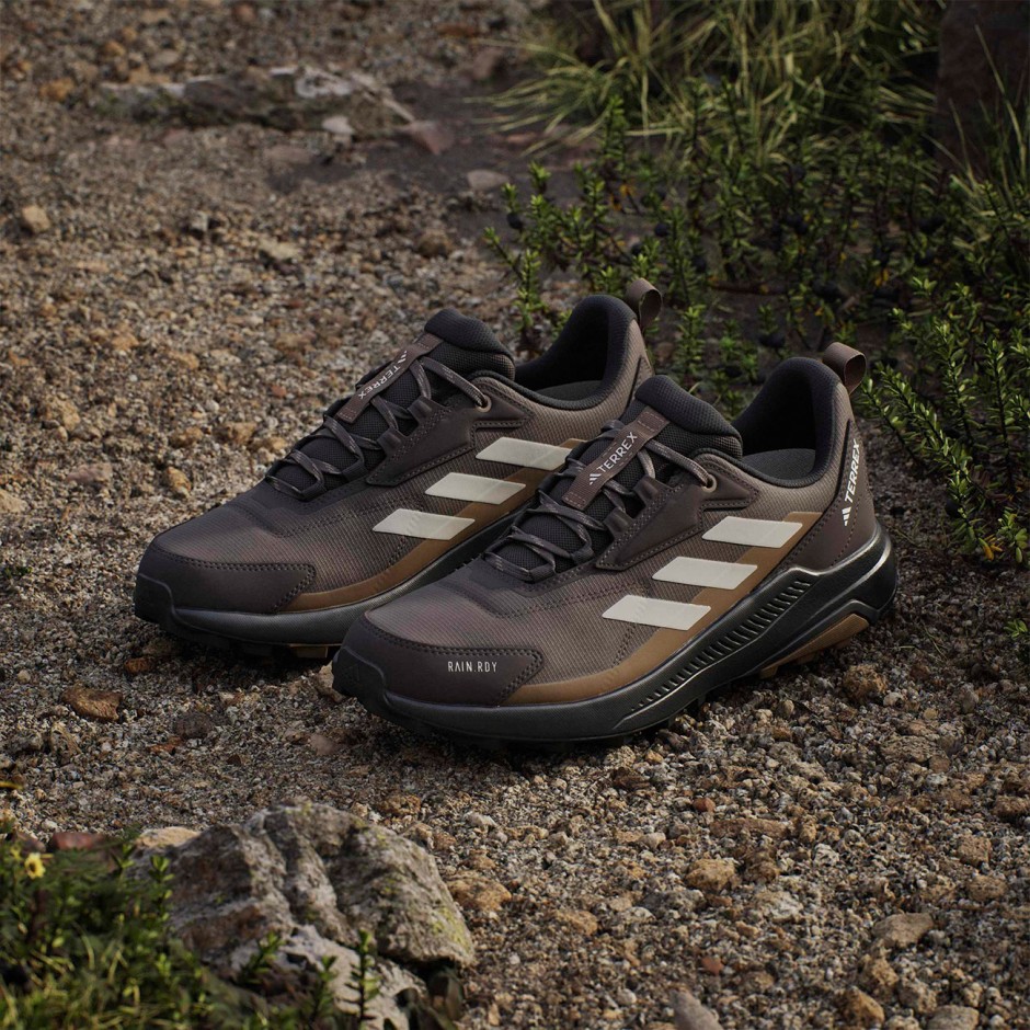 Men's Hiking Shoes Brown - adidas Performance Terrex Anylander Rain.Rdy