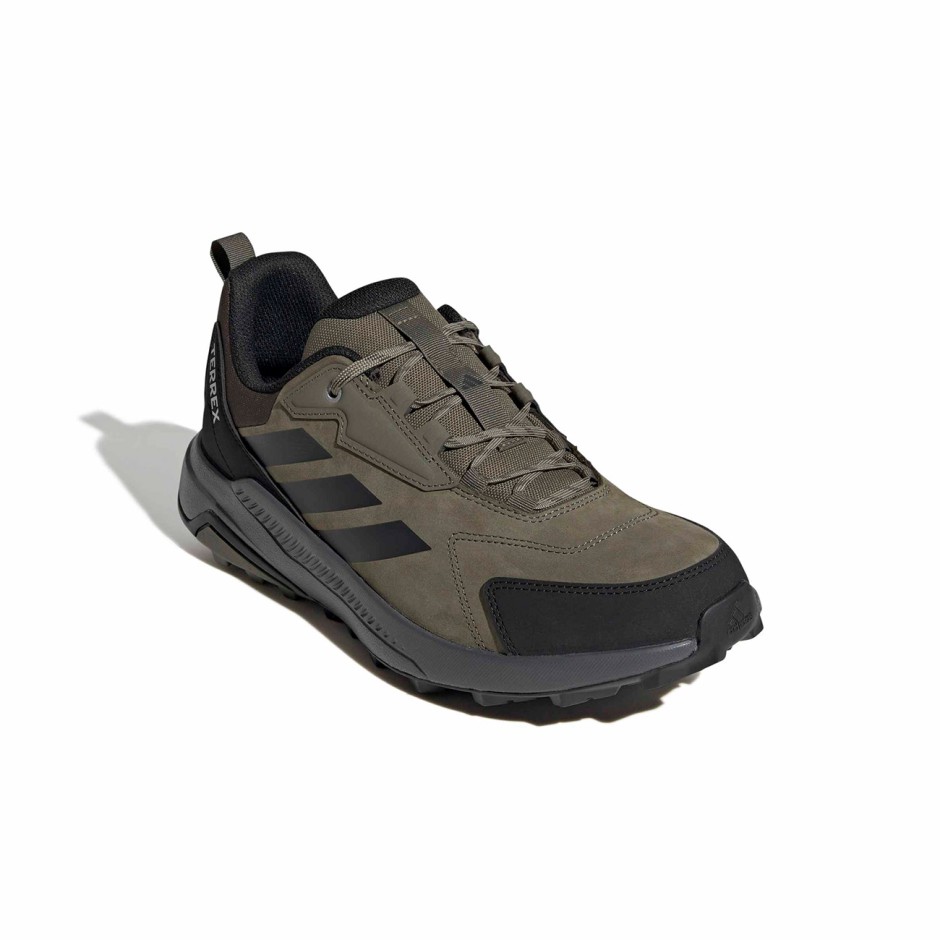 Ανδρικά Ορειβατικά Παπούτσια Λαδί - adidas Performance Terrex Anylander Leather