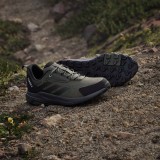 Ανδρικά Ορειβατικά Παπούτσια Λαδί - adidas Performance Terrex Anylander Leather Εικόνα 7