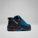 Men's Hiking Shoes Blue - Columbia Peakfreak Titanium OutDry Image 3