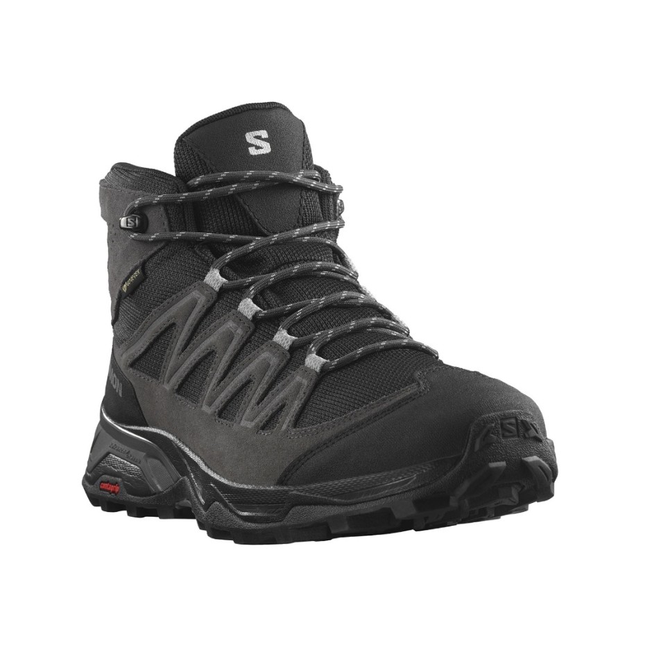 SALOMON X WARD LEATHER MID GTX L471817 Black