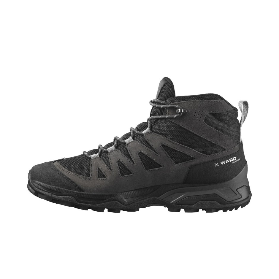 SALOMON X WARD LEATHER MID GTX L471817 Black