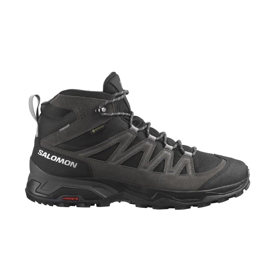 SALOMON X WARD LEATHER MID GTX L471817 Black