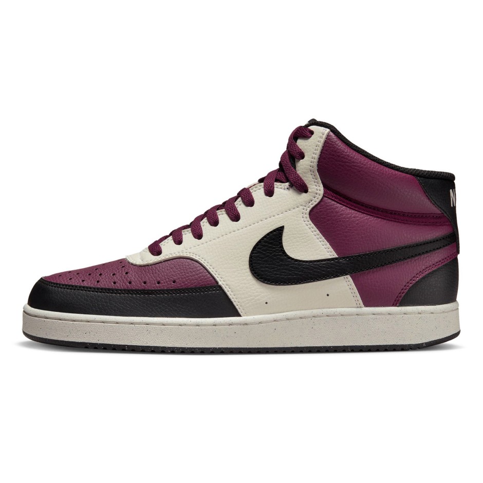 Ανδρικά Παπούτσια NIKE COURT VISION MID NEXT NATURE Μπορντό DN3577-600 