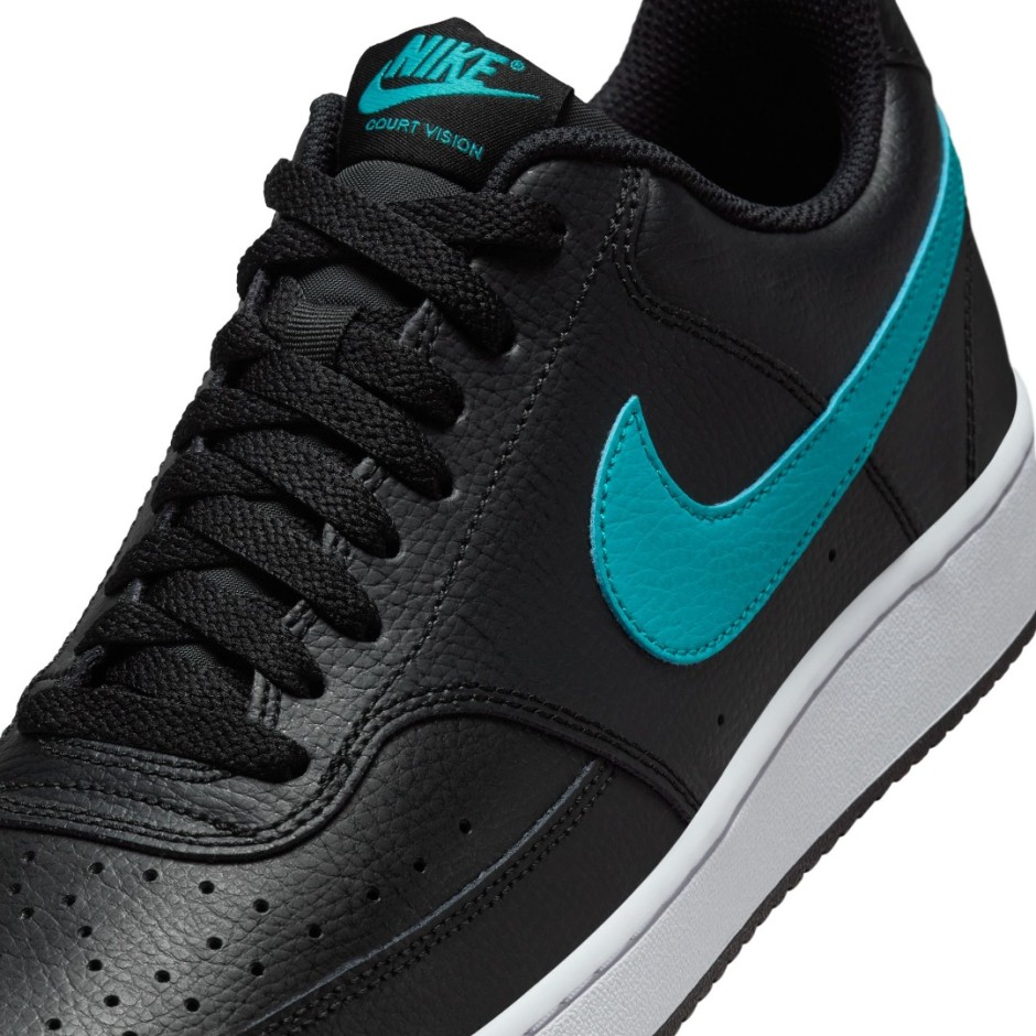 Nike Court Vision Low Μαύρο - Ανδρικά Sneakers