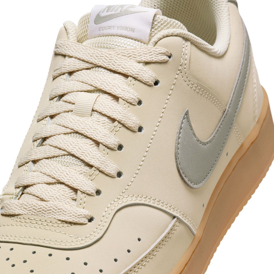 Ανδρικά Sneakers Χακί - Nike Court Vision Low Premium