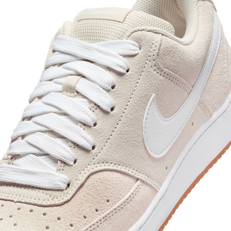 NIKE COURT VISION LOW FL IO7727-100 Ecru