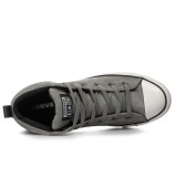 CONVERSE Chuck Taylor All Star Street Mid 161466C Γκρί Εικόνα 4