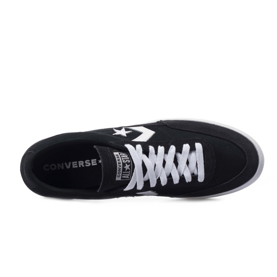 Converse SUEDE & LEATHER NET STAR CLASSIC 166868C Μαύρο
