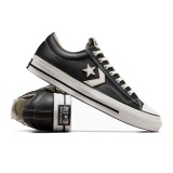 Converse Star Player 76 Fall Leather Μαύρο - Ανδρικά Παπούτσια