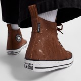 Ανδρικά Sneakers Καφέ - Converse Chuck Taylor All Star TecTuff Waterproof Camo Εικόνα 7