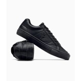 Ανδρικά Sneakers Μαύρα - Converse Sport Casual Faux Leather Εικόνα 3