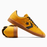 Ανδρικά Sneakers Μουσταρδί - Converse Classic Trainer Suede Εικόνα 3