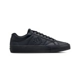 Ανδρικά Sneakers Μαύρα - Converse Sport Casual Faux Leather Εικόνα 