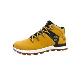 TIMBERLAND SPRINT TREKKER MID LACE UP SNEAKER WHEAT NUBUCK TB0A6DQDEJS1-EJS Mustard Image 0