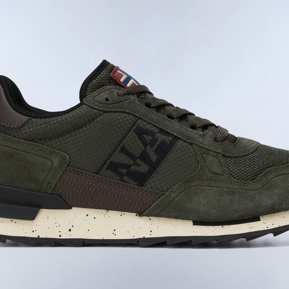 Men's Sneakers Olive - Napapijri Valor Ripstop