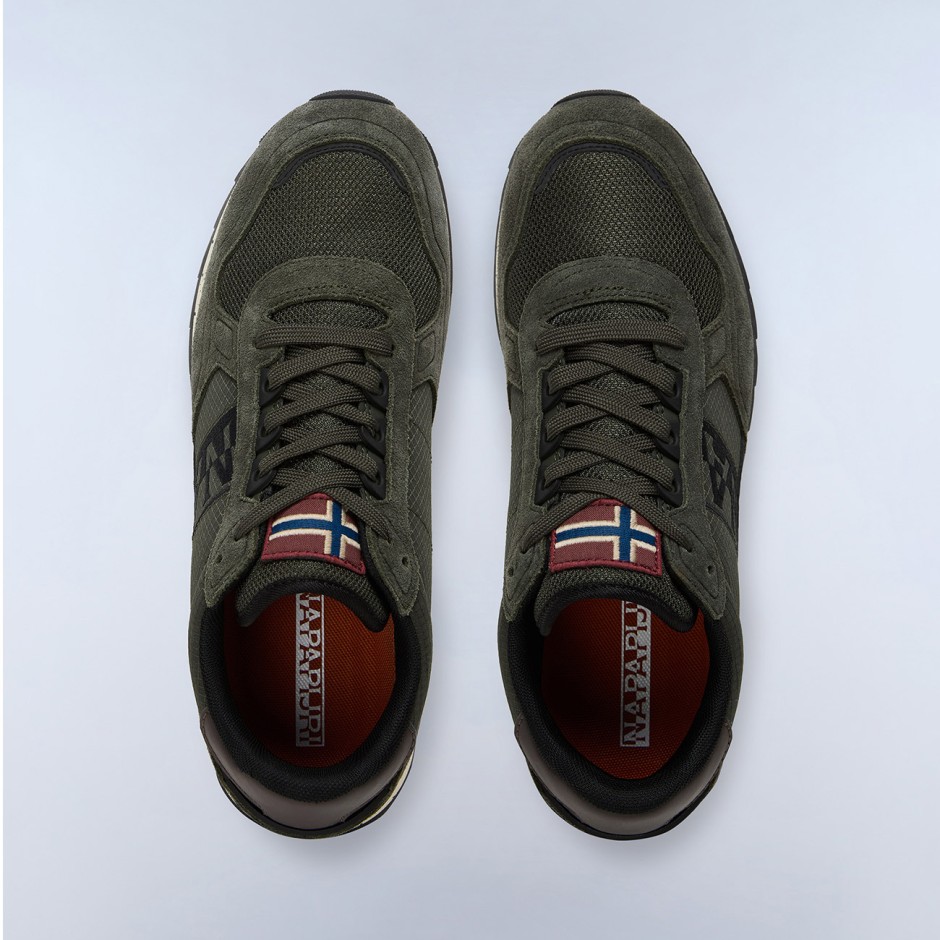 Men's Sneakers Olive - Napapijri Valor Ripstop