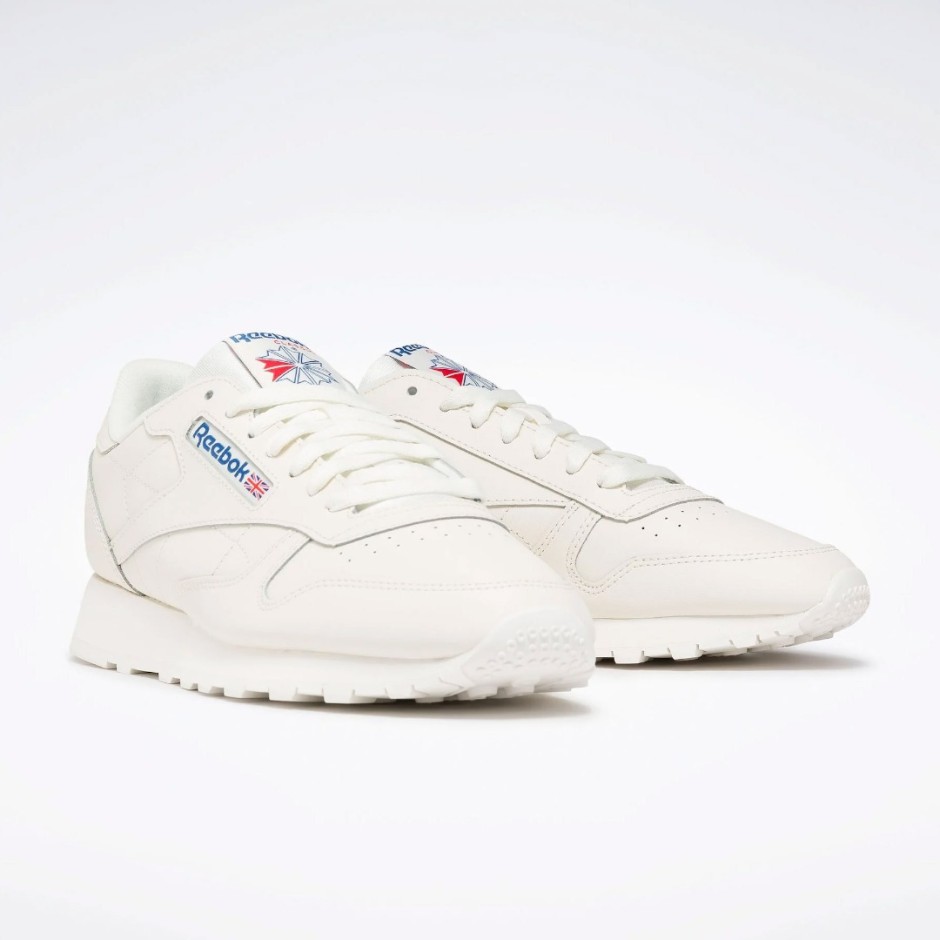 Reebok Classics Classic Leather Εκρού - Ανδρικά Παπούτσια