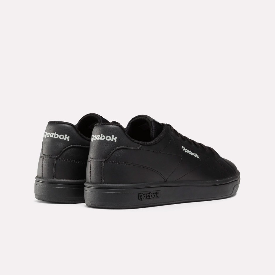 Ανδρικά Sneakers Μαύρα - Reebok Classics Court Clean 