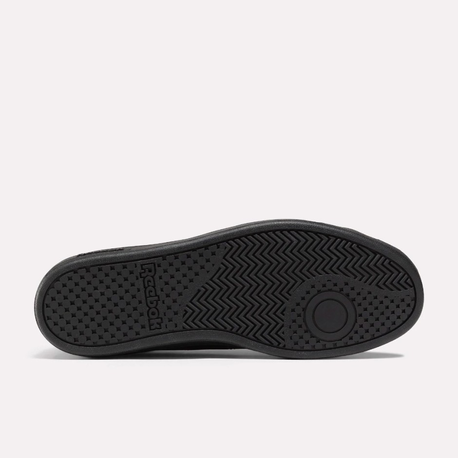 Ανδρικά Sneakers Μαύρα - Reebok Classics Court Clean 