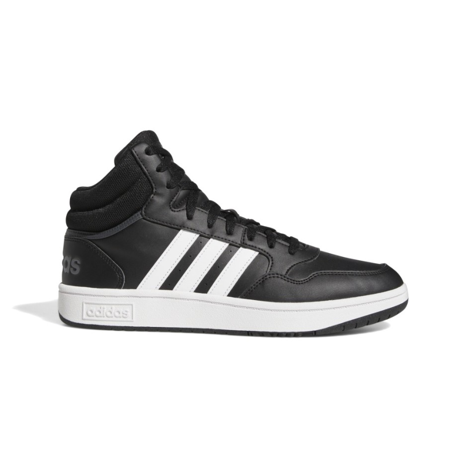 adidas Sportswear Hoops 3.0 Mid Μαύρο - Ανδρικά Παπούτσια 