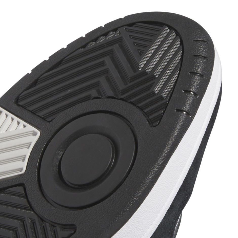 Ανδρικά Sneakers Λευκά-Μαύρα - adidas Sportswear Hoops 3.0