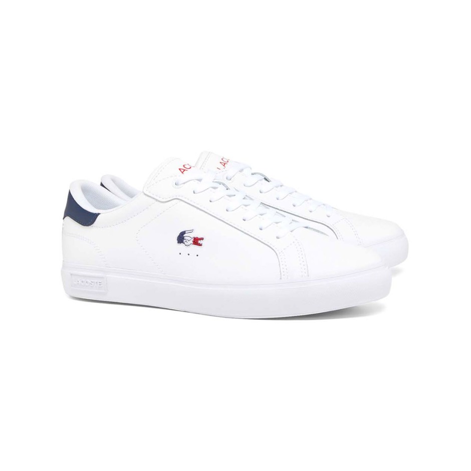Ανδρικά Sneakers Λευκά - Lacoste Powercourt